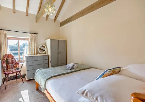 Bedroom #2 at Woolstone Dunstanvilles Dairy, Box's Shop