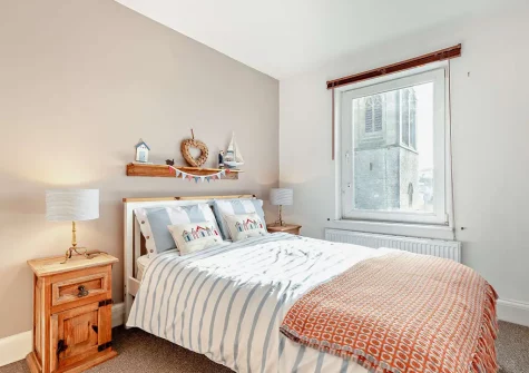Bedroom #1 at Wren Cottage, Brixham