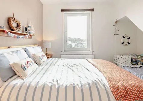 Bedroom #1 at Wren Cottage, Brixham