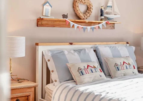 Bedroom #1 at Wren Cottage, Brixham