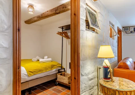 Bedroom #1 at Wren Cottage, St Ives