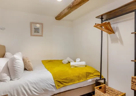 Bedroom #1 at Wren Cottage, St Ives