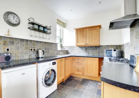 The kitchen at Wykeham, Mortehoe