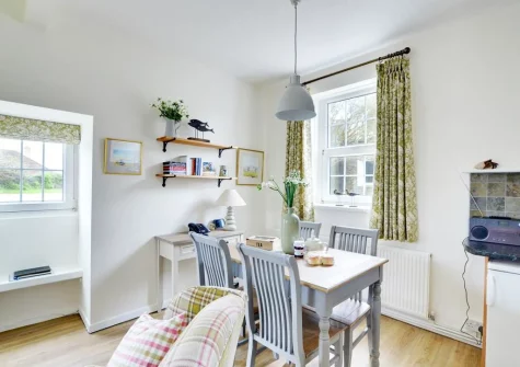 The dining area at Wykeham, Mortehoe