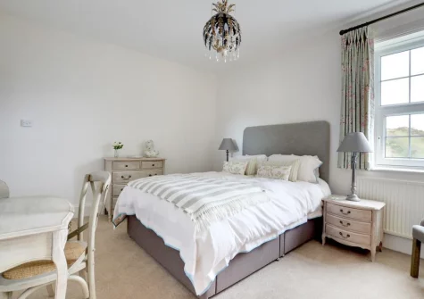 Bedroom #1 at Wykeham, Mortehoe