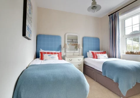 Bedroom #2 at Wykeham, Mortehoe