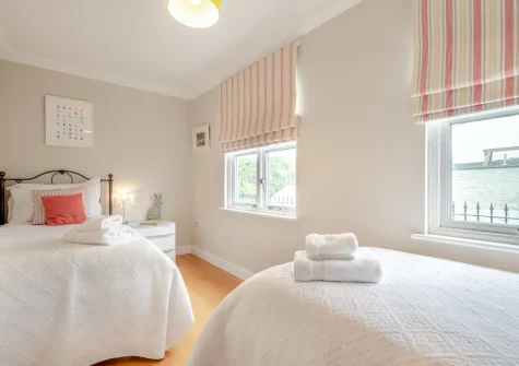 Bedroom #3 at Yardarm Cottage, Fowey