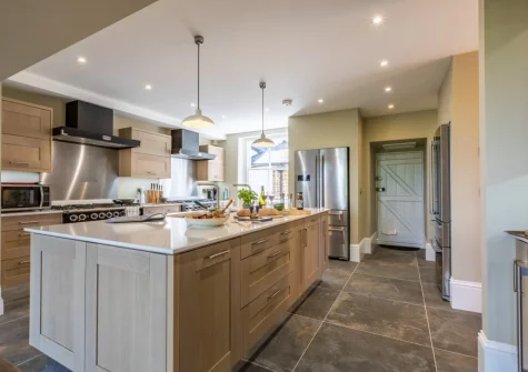 The kitchen at Yeoldon House, Bideford