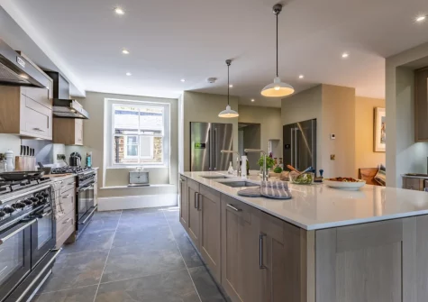 The kitchen at Yeoldon House, Bideford