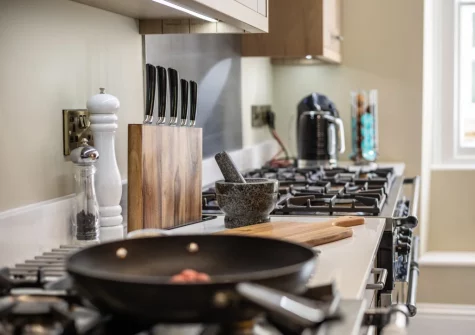 The kitchen at Yeoldon House, Bideford