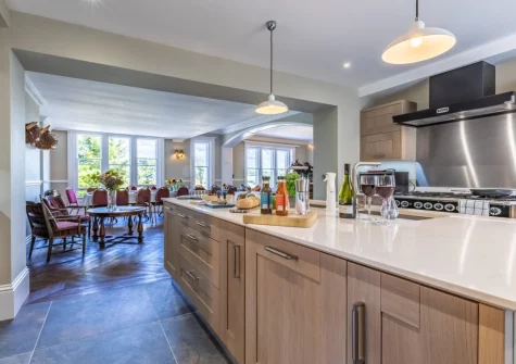 The kitchen at Yeoldon House, Bideford