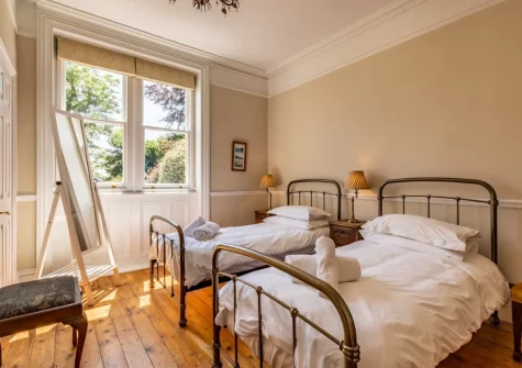 Bedroom #1 at Yeoldon House, Bideford