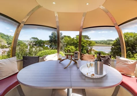 The garden pod at Yeoldon House, Bideford