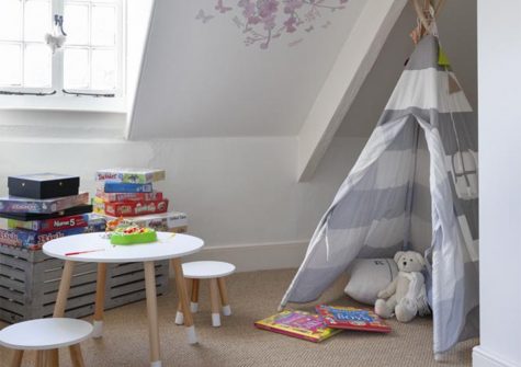 The playroom at Yetson House, Yetson