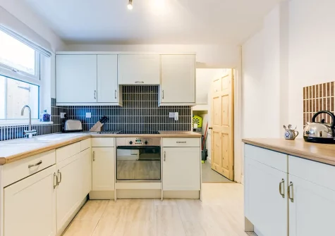 The second kitchen at Zareba, St Ives