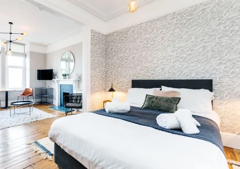 Bedroom #1 at Zareba, St Ives