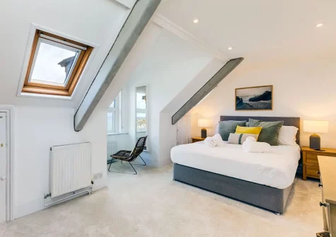 Bedroom #2 at Zareba, St Ives