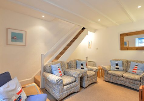 The living area @ Zig Zag, St Ives
