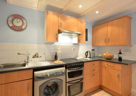 The galley kitchen @ Zig Zag, St Ives