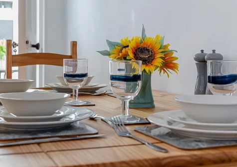 The dining area at Zona, Pensilva